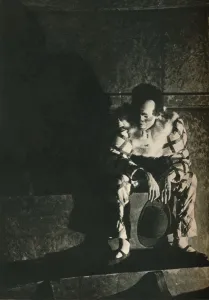 A clown by Mario Van Bucovich, c1927. Artist: Mario Van Bucovich A clown by Mario Van Bucovich, c1927. Artist: Mario Van Bucovich