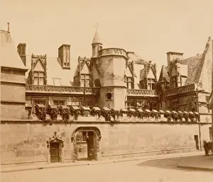 Baldus Prints: Cluny Museum, Paris, between 1860 and 1870. Creator: Edouard Baldus