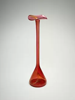 Blown Glass Collection: Clutha Vase, Glasgow, c. 1895. Creator: Christopher Dresser