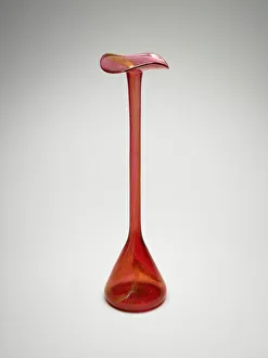 Blown Glass Prints: Clutha Vase, Glasgow, c. 1895. Creator: Christopher Dresser