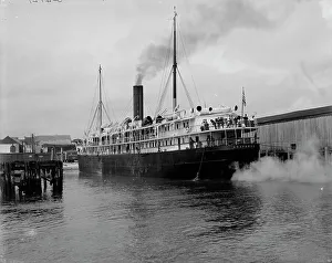 Passenger Steamer Prints: Clyde steamer Araphoe [sic], Charleston, S.C. between 1900 and 1910. Creator: Unknown