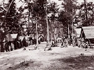 Co. E, 21st Michigan Infantry. Shermans Volunteers, 1861-65. Creator: Unknown