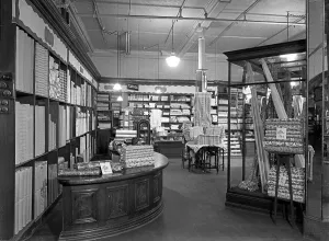 Drapers Shop Gallery: Co-op drapery department, Barnsley, South Yorkshire, 1956. Artist: Michael Walters