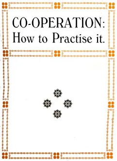 Mander Brothers Prints: Co-Operation: How to Practise It, 1919