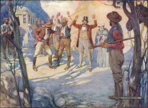 Skelton Prints: The Coach Would Be Held-Up and All The Passengers Robbed