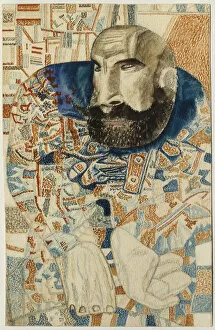 Yamshik Collection: A coachman, 1912-1928. Artist: Filonov, Pavel Nikolayevich (1883-1941)