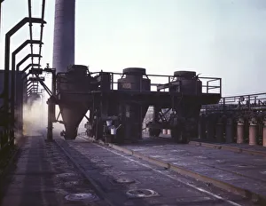 Apparatus Prints: Coal feeders on tip of coke ovens