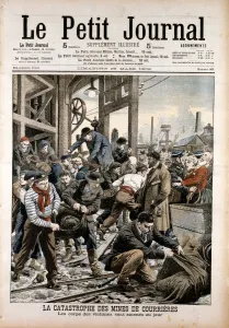 Coal mining accident, Courrieres Mines, Pas-de-Calais, France, 1906 Coal mining accident, Courrieres Mines, Pas-de-Calais, France, 1906
