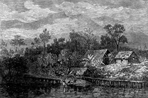 Coaling station, Fernando Po, 1873. Creator: Unknown