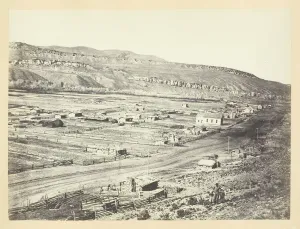 Andrew Joseph Russell Gallery: Coalville, Weber Valley, Utah, 1868 / 69. Creator: Andrew Joseph Russell