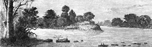 Publisher Gallery: Coast of Lazestan; Adventures in Lazestan, 1875. Creator: Frederick A. Lyons