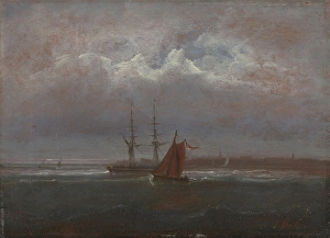 Nordic Prints: From the Coast, probably 1860s. Creator: Peder Balke