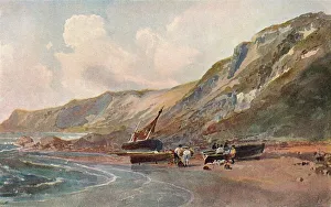 Peter De Prints: Coast Scene, c1819. Artist: Peter de Wint