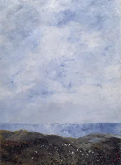 Skyscape Prints: Coastal Landscape, 1903. Creator: August Strindberg