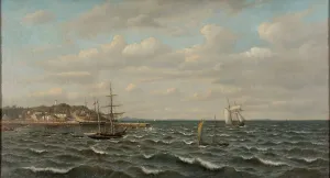Kleineh Oskar Conrad Prints: Coastal Landscape in Brittany, 1870-1919. Creator: Oscar Kleineh