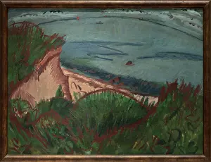 1913 Prints: Coastal Landscape on Fehmarn, c1913. Creator: Ernst Kirchner
