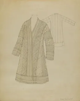 Szilvasy Mae Prints: Coat, 1935/1942. Creator: Mae Szilvasy
