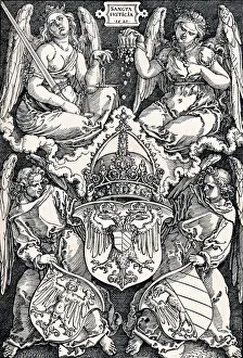 Double Headed Prints: Coat of Arms of the City of Nuremberg, 1521 (1906). Artist: Albrecht Durer