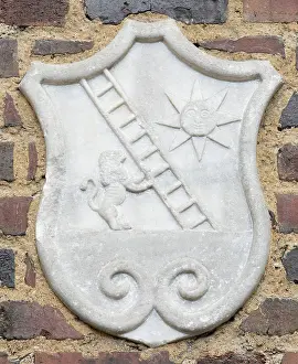 Tuscany Prints: Coat of Arms, probably of the Tafuri, 16th century. Creator: Unknown