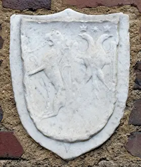Double Headed Prints: Coat of Arms of the Swiss Luder Family and of the Lund Family