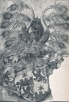 The Coat of Arms of Wilhelm and Wolfgang Roggendorff, 1520 (1906). Artist: Albrecht Durer The Coat of Arms of Wilhelm and Wolfgang Roggendorff, 1520 (1906). Artist: Albrecht Durer