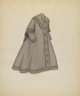 Coat Dress Gallery: Coat, c. 1937. Creator: Mina Greene