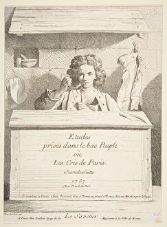 Cobbler Gallery: The Cobbler, 1737. Creator: Caylus, Anne-Claude-Philippe de