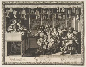 Cobbler Gallery: The Cobbler (Le Savetier), ca. 1632-33. Creator: Abraham Bosse
