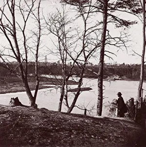 Crows Nest Prints: Cobbs Hill, Lookout in Distance, 1864. Creator: Tim O Sullivan