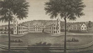 Etching And Engraving Collection: Cobham Hall in the County of Kent, 1777-1790. Creator: John Bayly