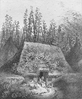 Cobham Prints: At Cobham, Surrey, 1797. Artist: John Thomas Smith