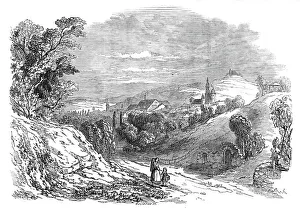 Albert Prince Consort Collection: Coburg - from His Royal Highness Prince Alberts drawing, 1845. Creator: W. J. Linton