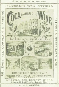 Energy Prints: Coca (Armbrecht) Wine for Fatigue of Mind and Body, 1893. Creator: Unknown