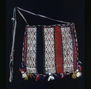 Bolivian Prints: Coca Bag (Chuspa), Bolivia, 1850/1900. Creator: Unknown