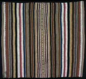 Bolivian Prints: Coca or Ceremonial Cloth (Inkuna), Bolivia, 1850 / 1900. Creator: Unknown
