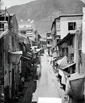 Neighbourhood Prints: Cochrane Street, Hong Kong, 1868/1871. Creator: John Thomson