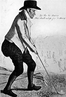 Emily Morse Symonds Prints: Cock of the Green, 18th century. Artist: John Kay