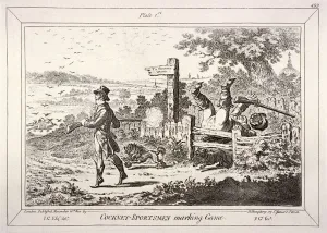 Incident Prints: Cockney Sportsmen, London, 1800. Artist: James Gillray