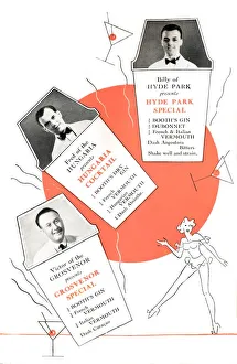 Cocktail recipes, c1935 (1935)