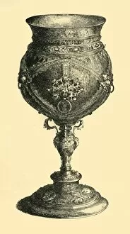Coconut Gallery: Coconut cup, c1585, (1881). Creator: Js Goepel