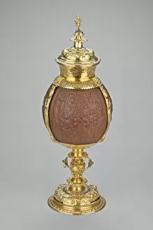 Coconut Gallery: Coconut Cup with Scenes from the Life of David, London, 1577 / 78 Shell