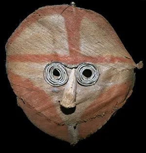 Fibre Prints: Coconut-fibre mask from the Torres Straits islands