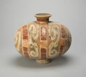 Han Dynasty Prints: Cocoon-Shaped Flask (Jianxinghu), Qin or early Western Han dynasty