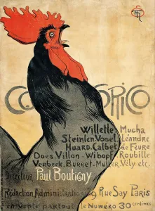 Cocorico (Poster). Artist: Steinlen, Theophile Alexandre (1859-1923)