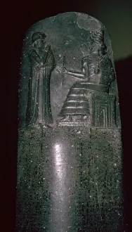 Louvre Prints: The Code of Hammurabi, 1792-1750 BC, 282 laws