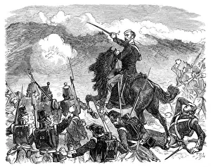 Codringtons brigade at the Battle of the Alma, Crimean War, 1850s, (1888)
