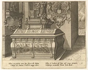 Doetechum Jan The Elder Prints: Cœnotaphiorum (11), 1563. Creators: Johannes van Doetecum I, Lucas van Doetecum