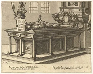 Doetechum Jan The Elder Prints: Cœnotaphiorum (12), 1563. Creators: Johannes van Doetecum I, Lucas van Doetecum