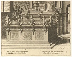 Doetechum Jan The Elder Prints: Cœnotaphiorum (13), 1563. Creators: Johannes van Doetecum I, Lucas van Doetecum
