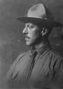 Degree Prints: Coerr, F.H. Dr. portrait photograph, 1917 July 24. Creator: Arnold Genthe
